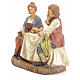 Couple eating at the table, for nativities of 20cm s2