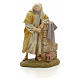 Saint Joseph in painted resin 12cm affordable Landi Collection s1