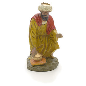 Roi Mage maure résine crèche 12 cm STOCK