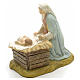 Our Lady with baby in painted resin 12cm affordable Landi Collection s3