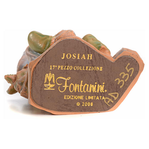 Josiah 12 cm Fontanini edição limitada 2008 3