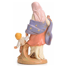 Mulher com menino 15 cm Fontanini