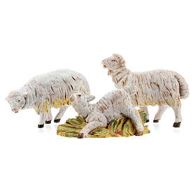 Schafe 3 Stücke für 15cm Krippe Fontanini