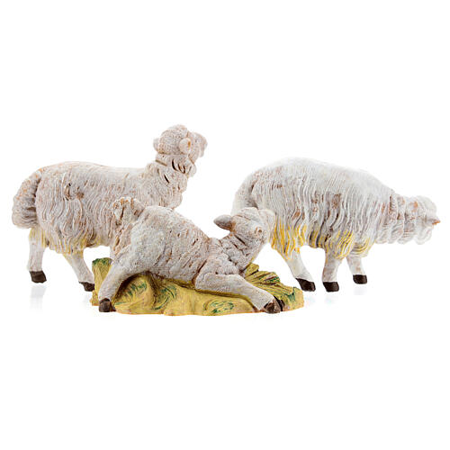 Schafe 3 Stücke für 15cm Krippe Fontanini 5