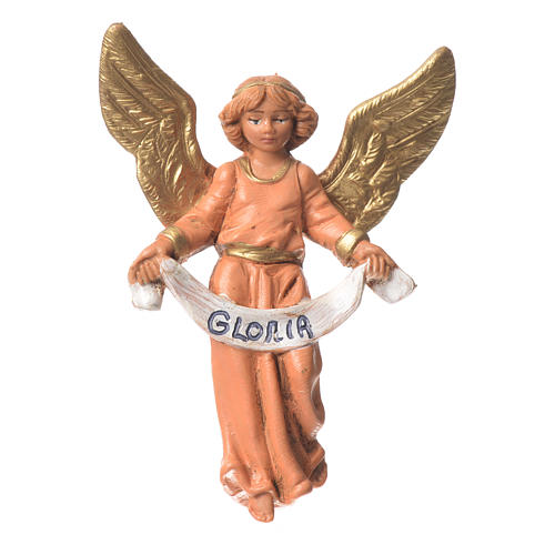 Anioł Gloria 9.5 cm Fontanini różowy 1