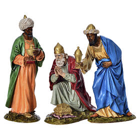 Tre Re Magi presepe Landi 18 cm