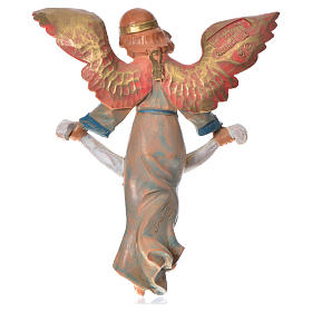 Statue per presepi: Angelo Gloria 17 cm Fontanini veste verde