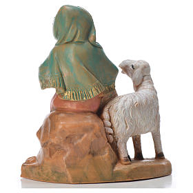 Pastora con 2 ovejas 9.5 cm Fontanini