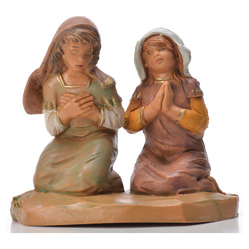 Dziewczynki w modlitwie 12 cm Fontanini 1