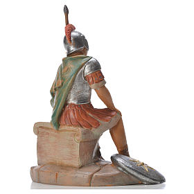 Soldat roman assis crèche Fontanini 12cm