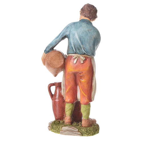 Nativity figurine, man with amphorae, 30cm resin 3