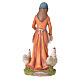Nativity figurine, woman with hens, 30cm resin s3