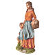 Nativity figurine, woman with little boy, 30cm resin s2