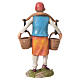 Nativity figurine, man with water buckets, 30cm resin s3