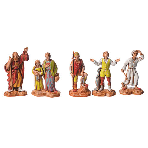 Nativity Scene shepherds and camel by Moranduzzo 3.5cm, 22 pieces 4