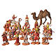 Pastores e camelo 22 peças de 3,5 cm presépio Moranduzzo s1