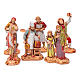 Nativity Scene characters figurines by Moranduzzo 3.5cm, 6 pieces s1