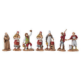 Figuras del belén de Moranduzzo, 6 pdz