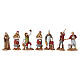 Personnages crèche Moranduzzo 3,5cm, lot de 6 santons s1