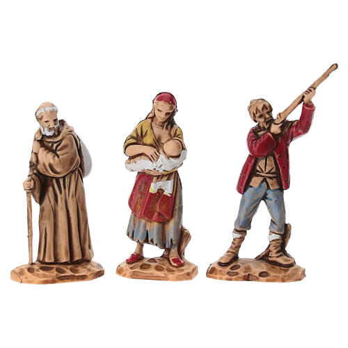 Personaggi 6 pz Presepe 3,5 cm Moranduzzo 3