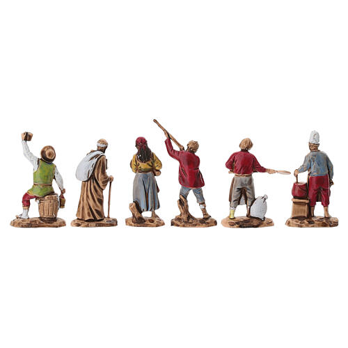 Personaggi 6 pz Presepe 3,5 cm Moranduzzo 4