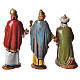 Reyes Magos, estilo árabe, para Belén de Moranduzzo con estatuas de 6,5 cm s2