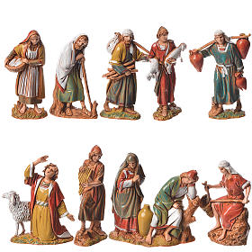 Pastores 10 peças 6,5 cm Moranduzzo