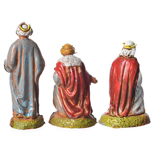 Wise men, 3 nativity figurines, 6cm Moranduzzo 2