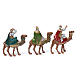Wise men on camels 6cm, Moranduzzo Nativity Scene s2