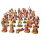 Shepherds, 24 nativity figurines, 6cm Moranduzzo s1
