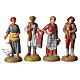 Shepherds, 24 nativity figurines, 6cm Moranduzzo s4