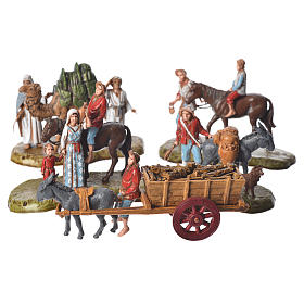 Scene 5 pz presepe 6 cm Moranduzzo