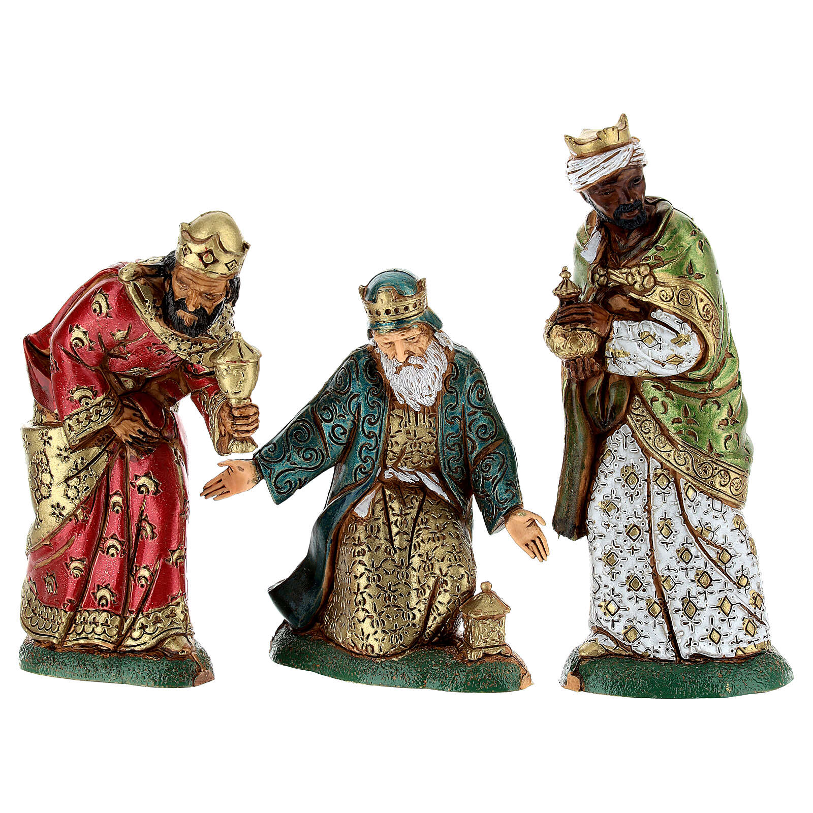 Wise men, 3 nativity figurines, 12cm Moranduzzo | online sales on ...