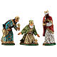 Wise men, 3 nativity figurines, 12cm Moranduzzo s1