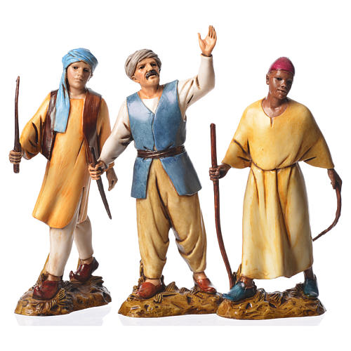 Leaders, 3 nativity figurines, 12cm Moranduzzo 1