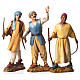 Leaders, 3 nativity figurines, 12cm Moranduzzo s1