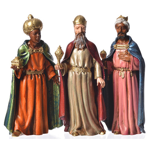 Three Kings, 3 nativity figurines, 12cm Moranduzzo 1