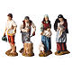 Shepherds, 4 nativity figurines, 12cm Moranduzzo s1