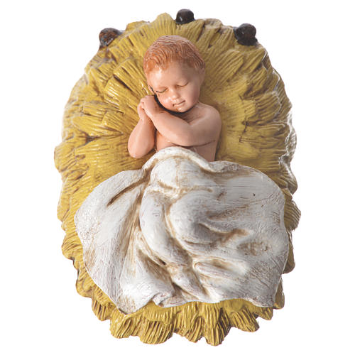 Escena Niño Jesús con ángeles 11 cm Moranduzzo 2