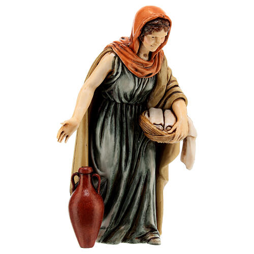 Shepherds, 6 nativity figurine, 13cm Moranduzzo 4