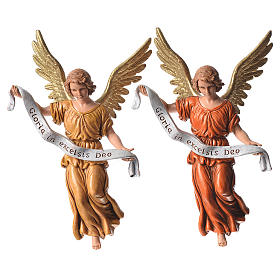 Nativity figurines, angels in glory by Moranduzzo 13cm