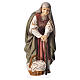 Old lady with walking stick, nativity figurine, 13cm Moranduzzo s1
