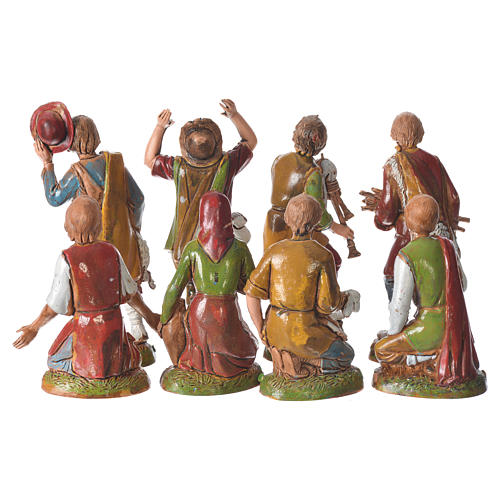 Characters, 8 nativity figurines, 10cm Moranduzzo 3