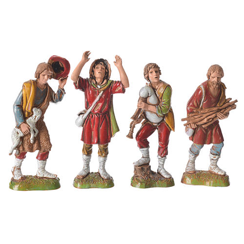 Characters, 8 nativity figurines, 10cm Moranduzzo 2