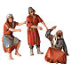 Ceramista, pedreiro e pastor para presépio Moranduzzo com figuras de altura média 10 cm s1