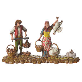 Krippe Moranduzzo: 3 Szenen mit Hirten 10cm Moranduzzo Krippe Moranduzzo: 3 Szenen mit Hirten 10cm Moranduzzo