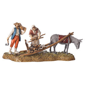 Scena raccolta della legna 10 cm Moranduzzo