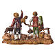 Market scene, nativity figurine, 10cm Moranduzzo, 2 pcs s4