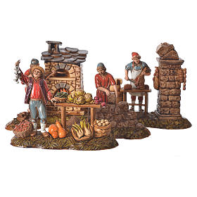 Belén Moranduzzo: Composición 4 figuras 10 cm Moranduzzo