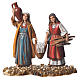 Women at the market, 2 nativity figurine, 10cm Moranduzzo s2